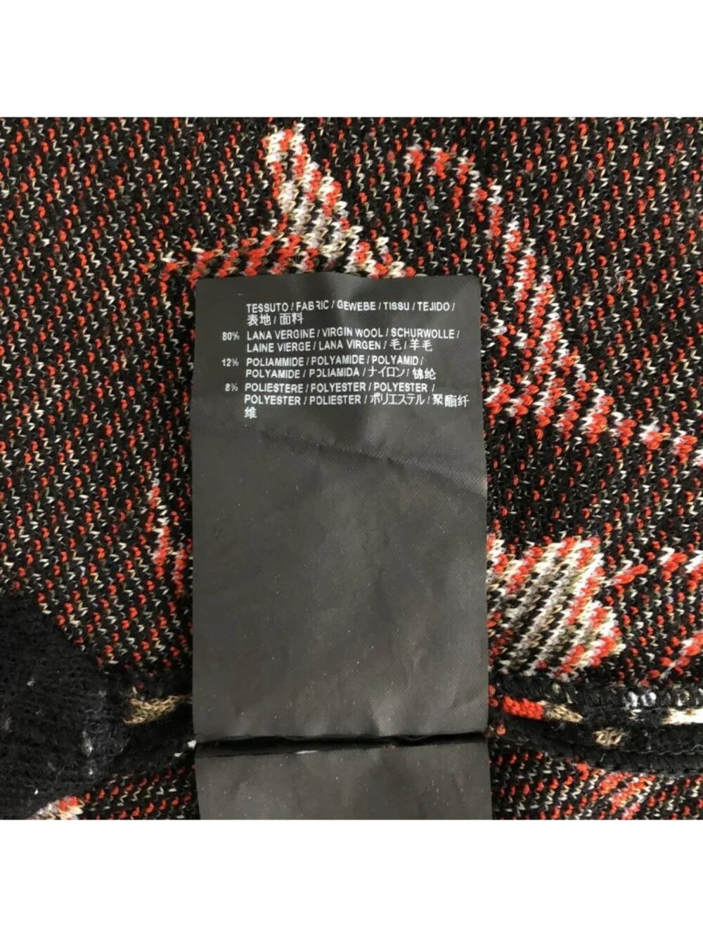 Balenciaga Flower Jacquard Knit Skirt Black 36